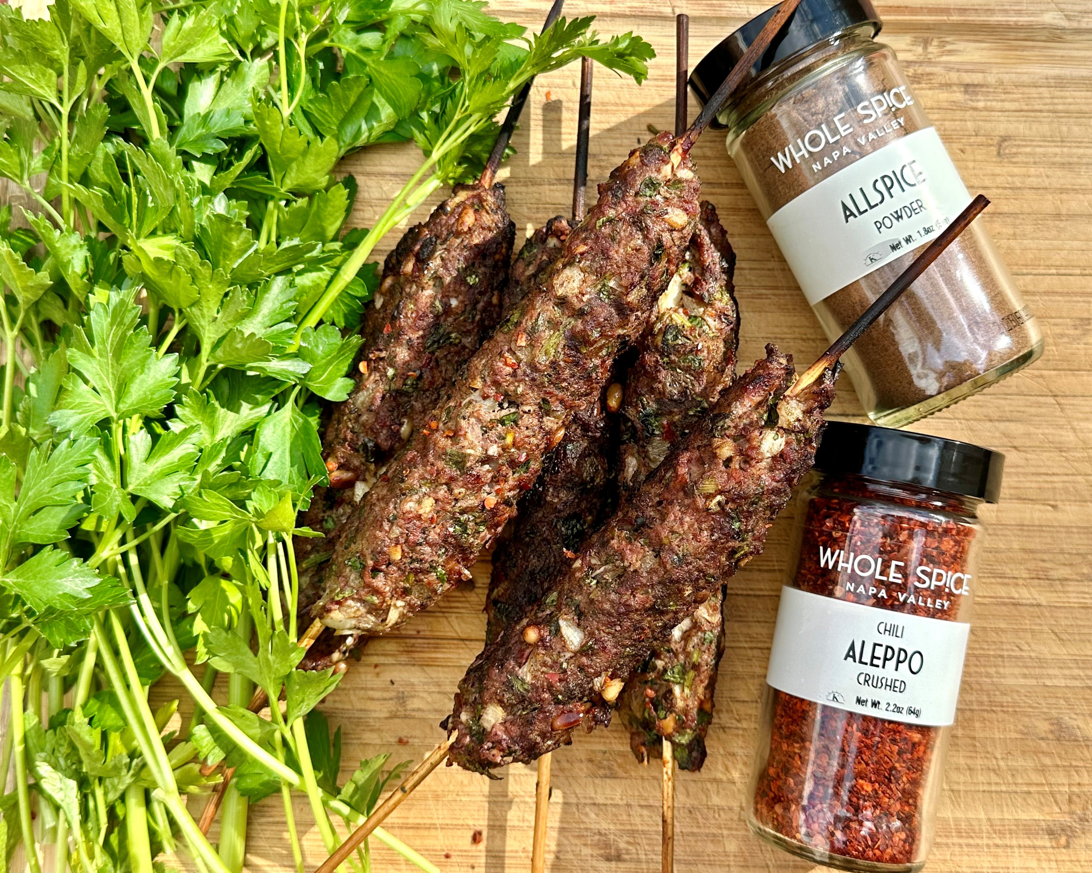 Syrian Beef Kebabs