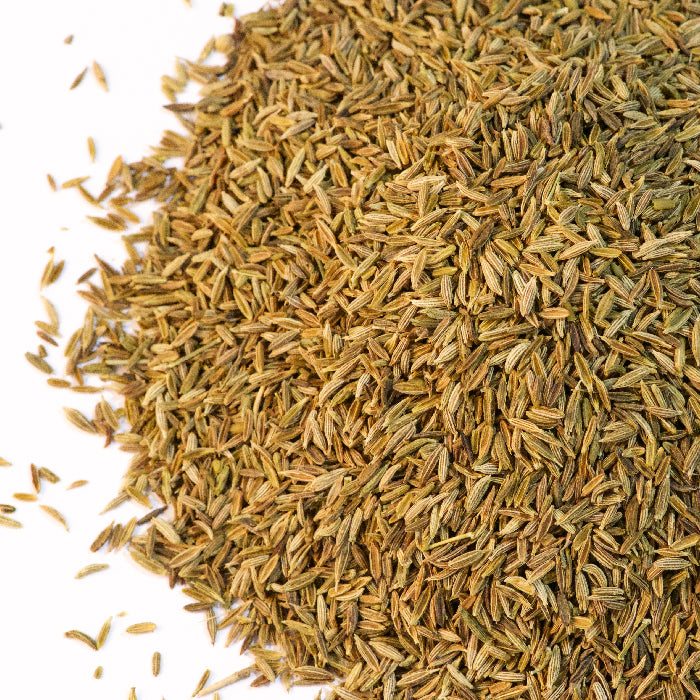 Whole Spice Inc. Cumin Seed Whole Toasted features aromatic, brown whole cumin seeds—a versatile spice prized for its warm, earthy flavor.