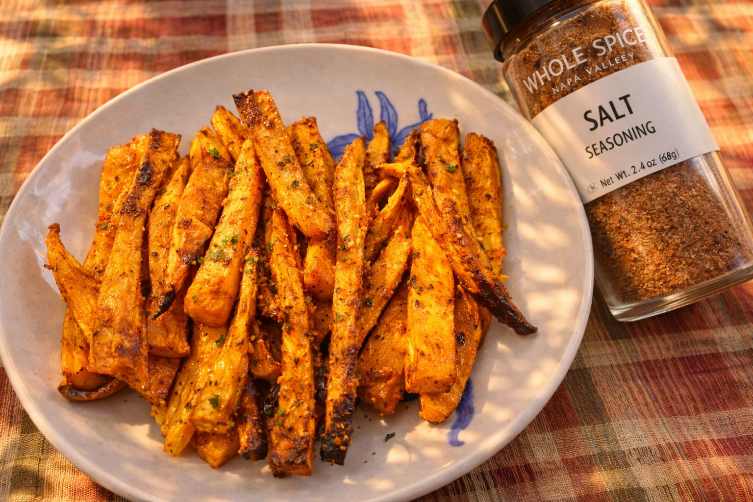 Baked Yam Fries