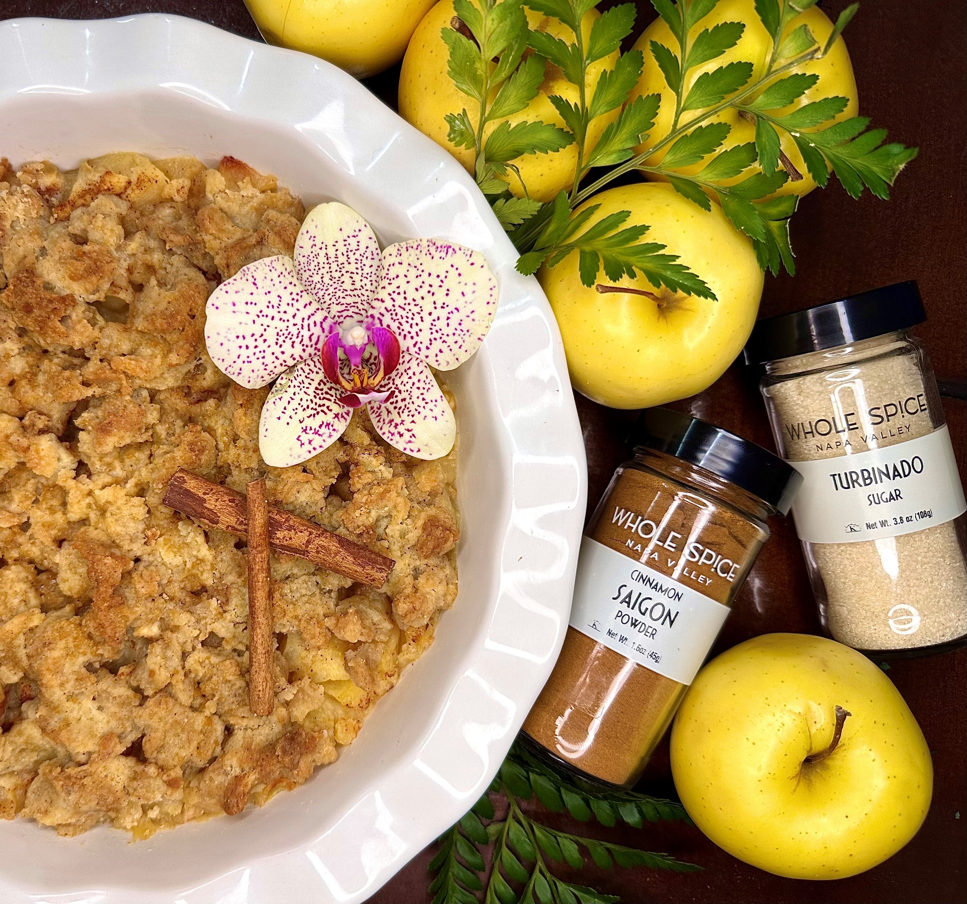 Crustless Apple Pie